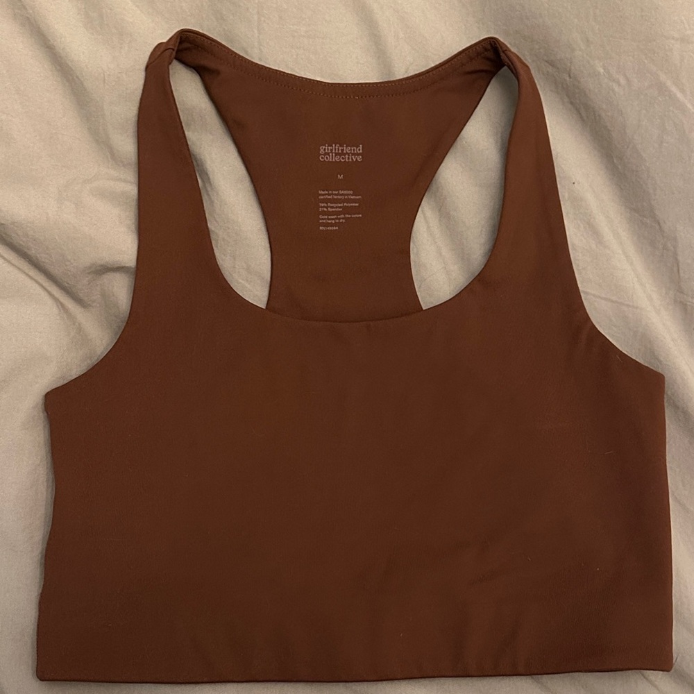 Girlfriend Collective Cocoa Sports Bra